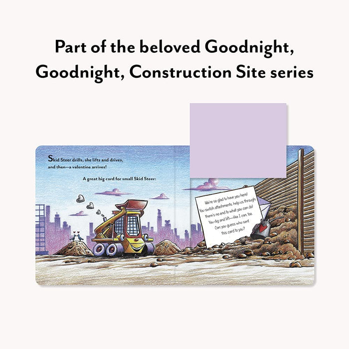 Construction Site You're Just Right: A Valentine Lift-The-Flap Book