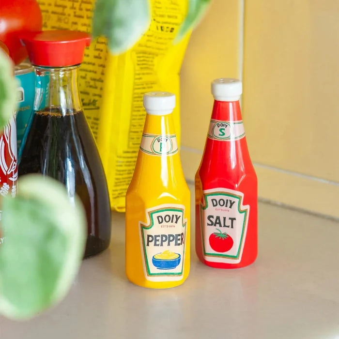Corner Shop Salt & Pepper Shakers