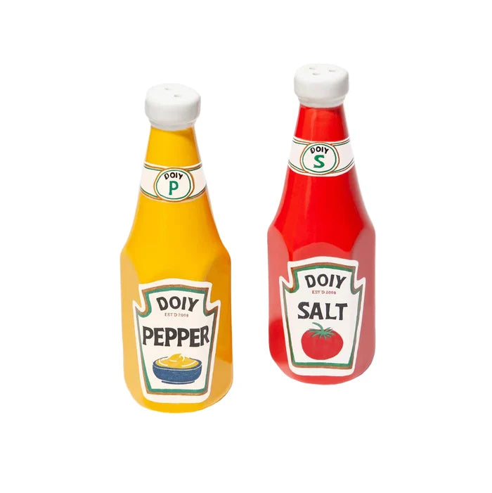 Corner Shop Salt & Pepper Shakers