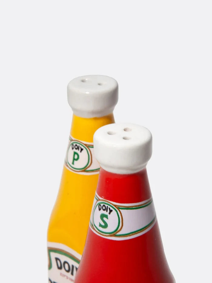 Corner Shop Salt & Pepper Shakers
