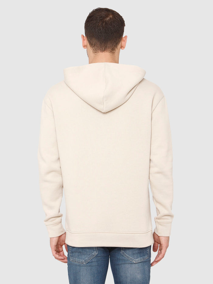 Cream Hooded Sweatshirt