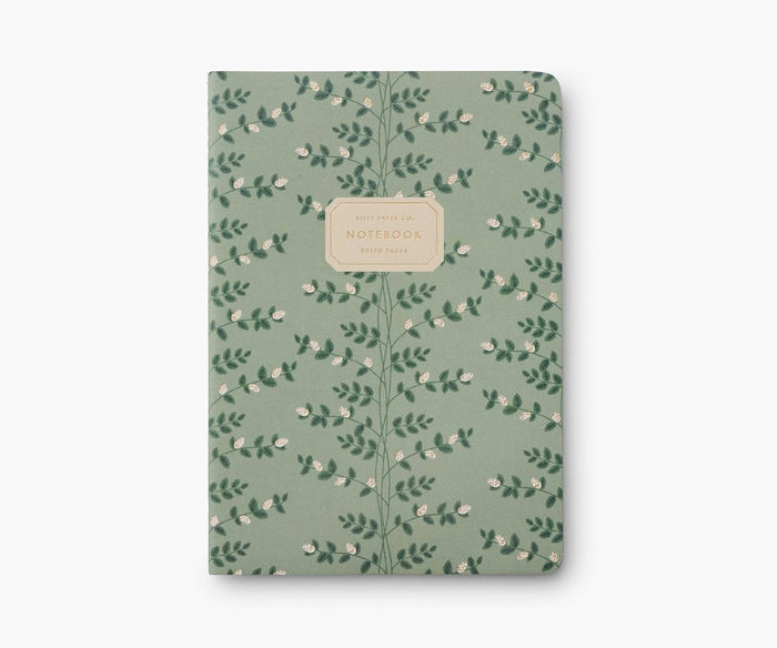 Dahlia Stitched Notebook Set - The New York Public Library Shop