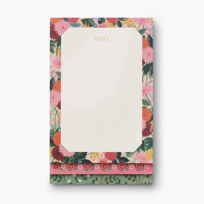 Dahlia Tiered Notepad - The New York Public Library Shop