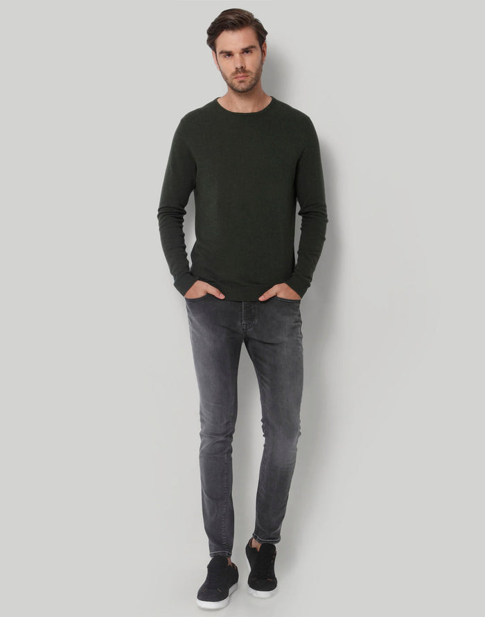 Dark Green Pullover