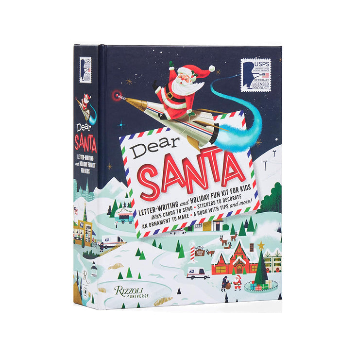 Dear Santa: Letter-Writing and Holiday Fun Kit for Kids