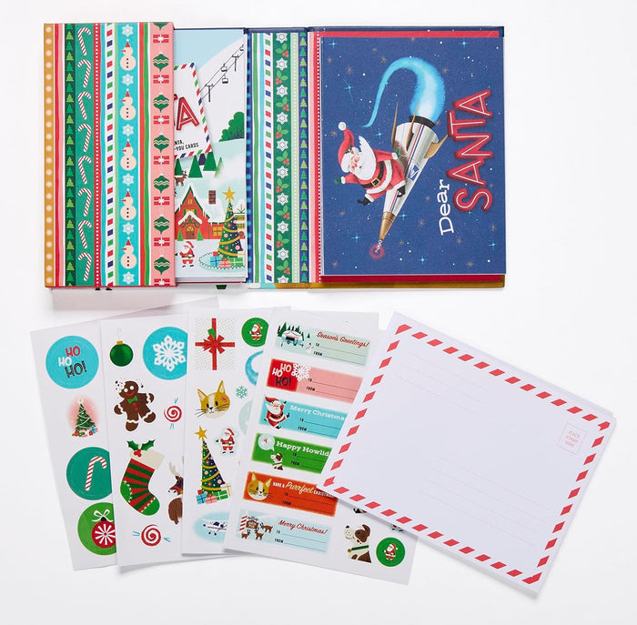 Dear Santa: Letter-Writing and Holiday Fun Kit for Kids