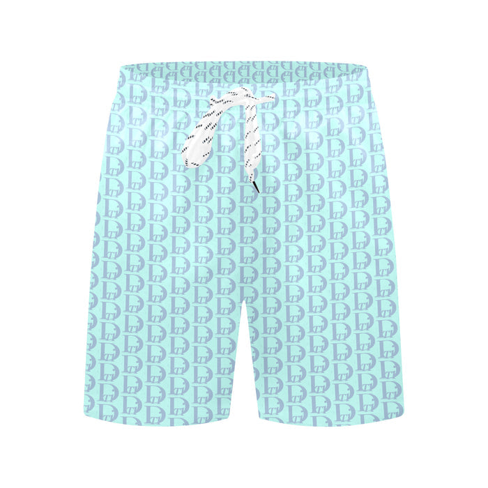 Descendants of the Island Cool Pool Men's Mid-Length Beach Shorts (ModelL51)