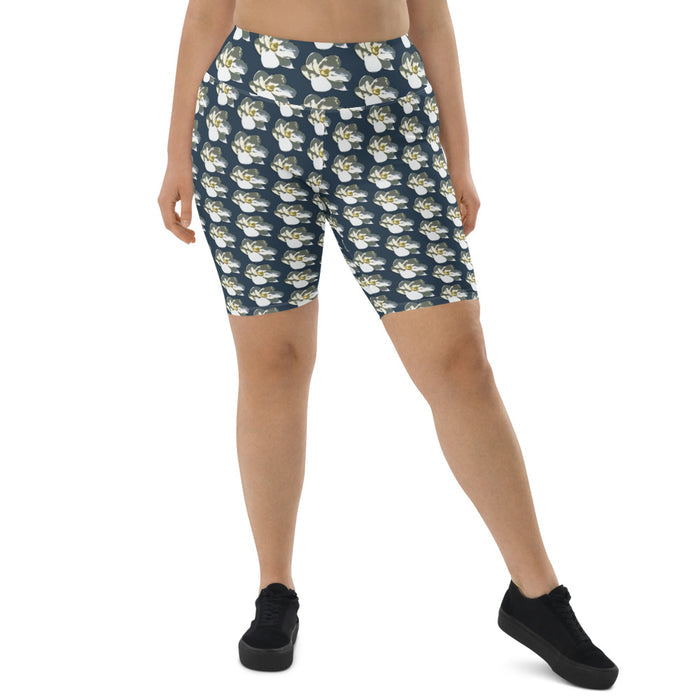 Descendants of the Island Magnolia Blues Biker Shorts