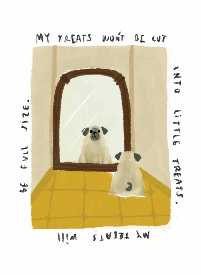 Dog Affirmations: An Illustrated Journey Through Your Dog's Thoughts