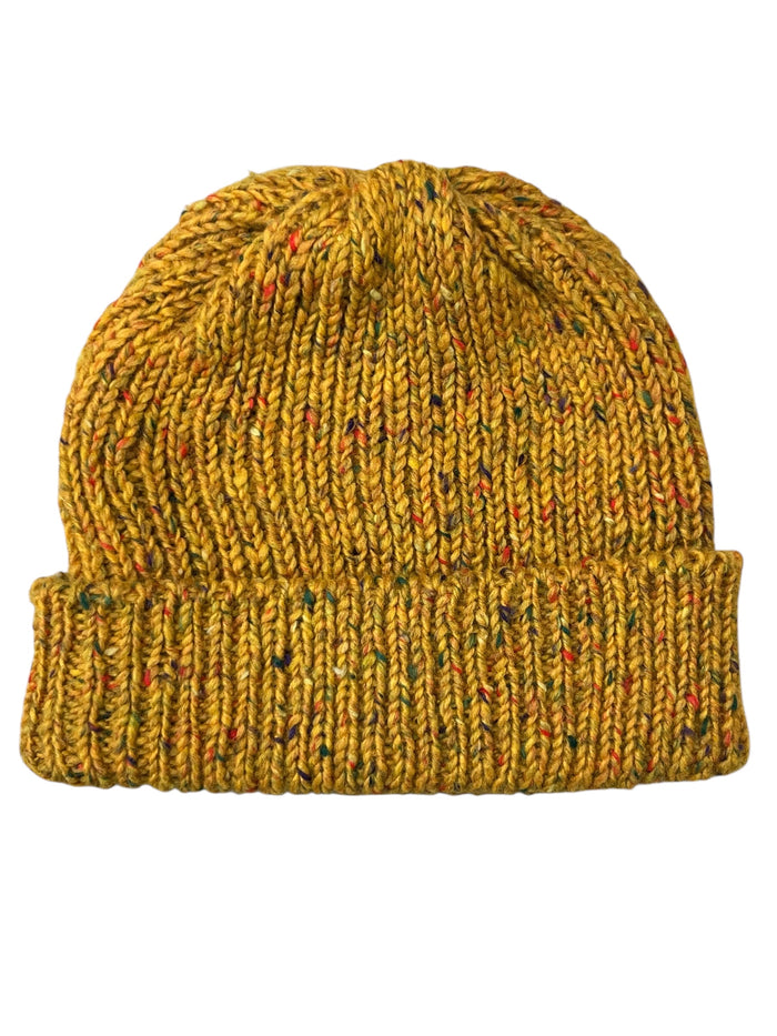 Gold Fleck - Donegal Merino Wool Beanies