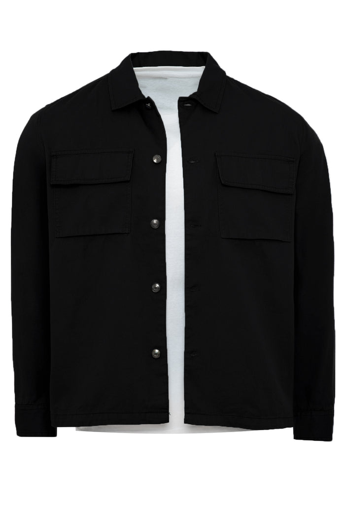 Dual Chest Pocket Shacket