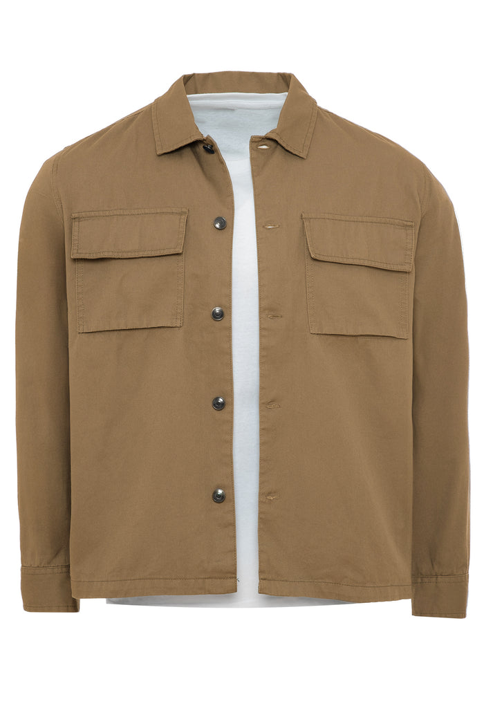 Dual Chest Pocket Shacket