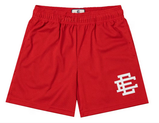 EE Shorts - Red/White - Clique Apparel