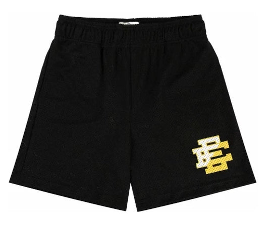 EE Shorts - Split Black/Yellow - Clique Apparel