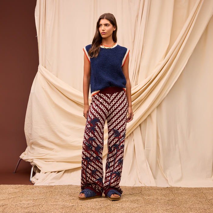 Eleni Knit Vest - Ink XS