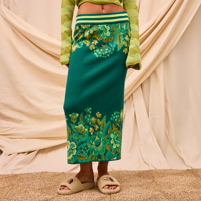 Eliza Knit Maxi Skirt XS