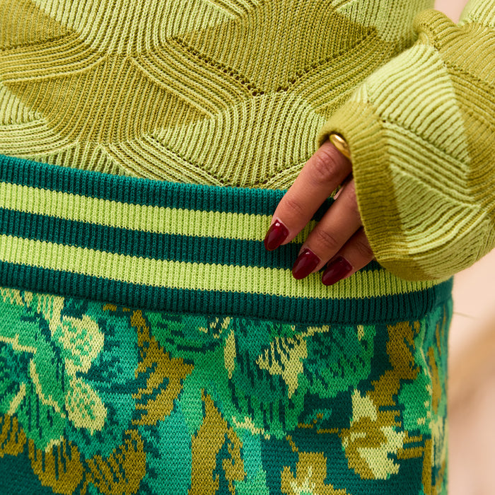 Eliza Knit Maxi Skirt XS