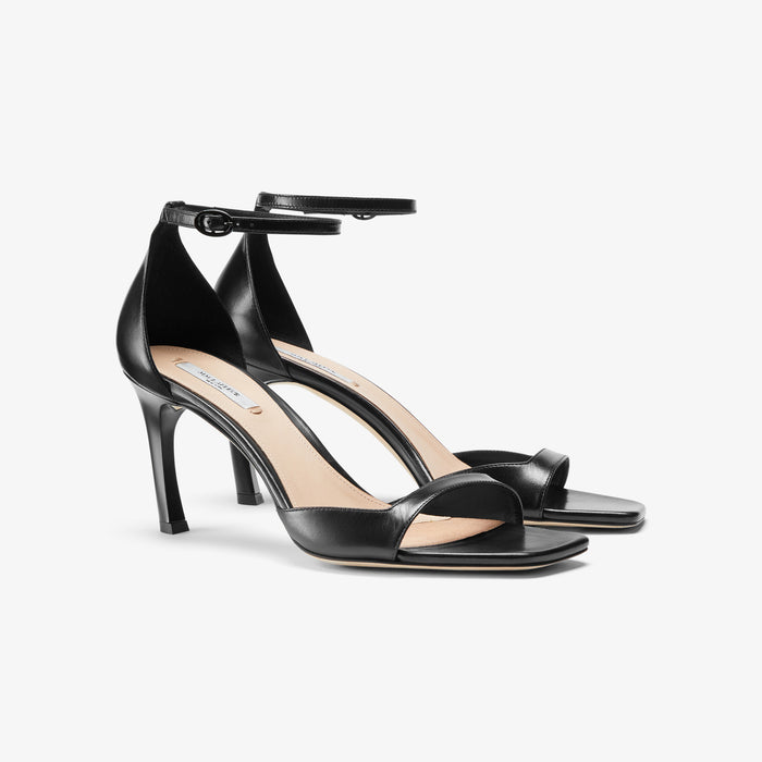 Packshot image of the Ella sandal in black | Lead