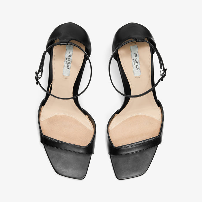 Packshot image of the Ella sandal in black