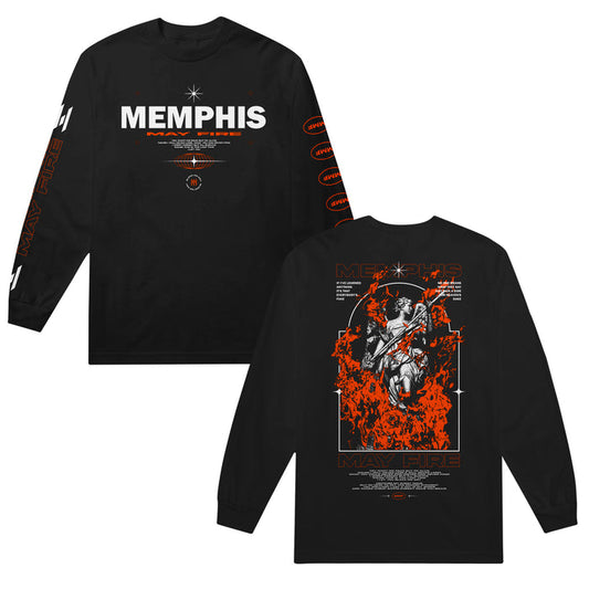 memphis may fire Everybody's Fake - Black Long Sleeve