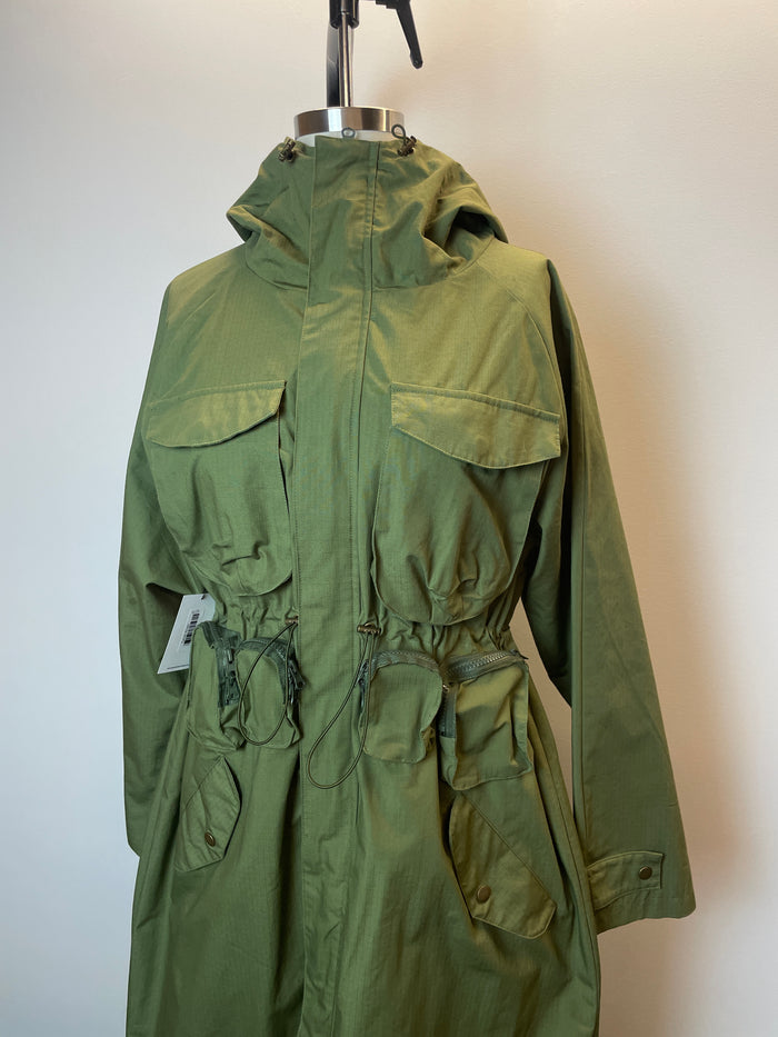 Fafatt Khaki Hooded Coat image 1