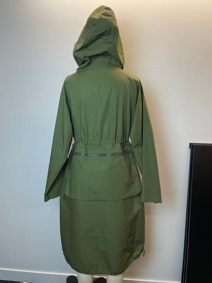 Fafatt Khaki Hooded Coat image 2