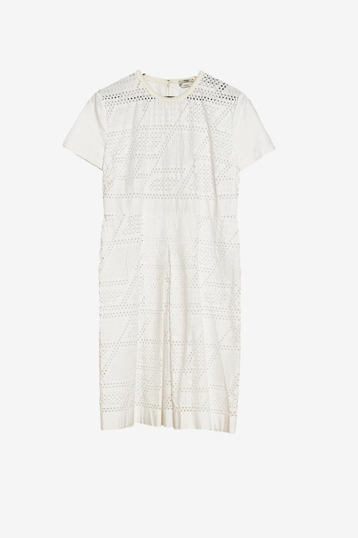 Fendi Lazer Cut Midi Dress image 0