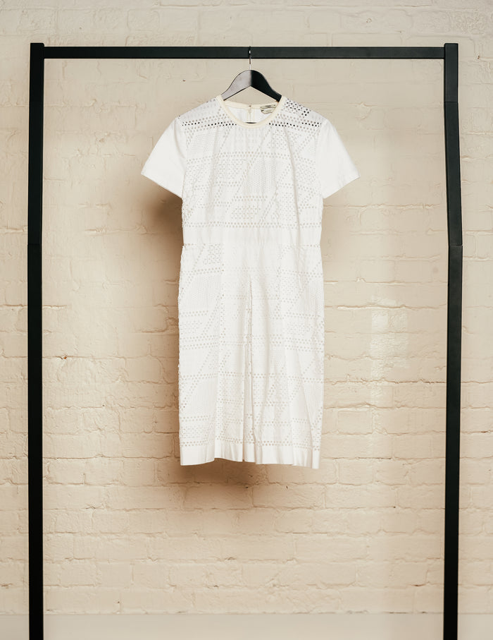 Fendi Lazer Cut Midi Dress image 3