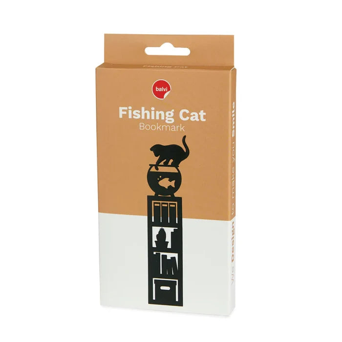 Fishing Cat Bookmark - The New York Public Library Shop
