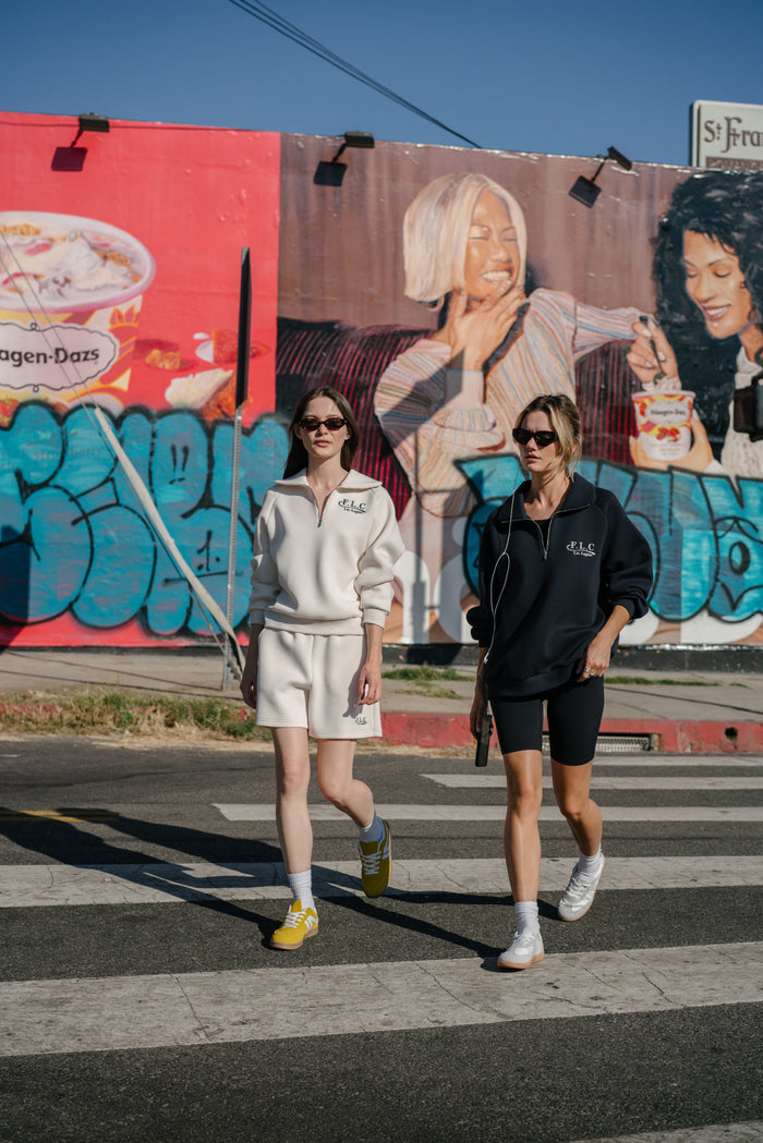 [FLC] FLC ESSENTIAL GYM SHORTS (Ivory)