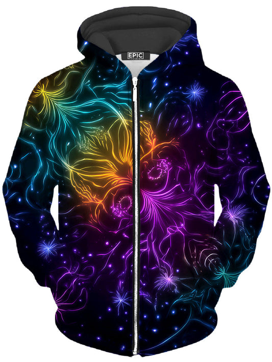 Flowstate Unisex Zip-Up Hoodie iEDM Epic Hoodie