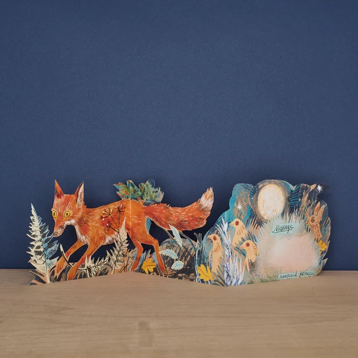 Fox Three-Fold Notecard