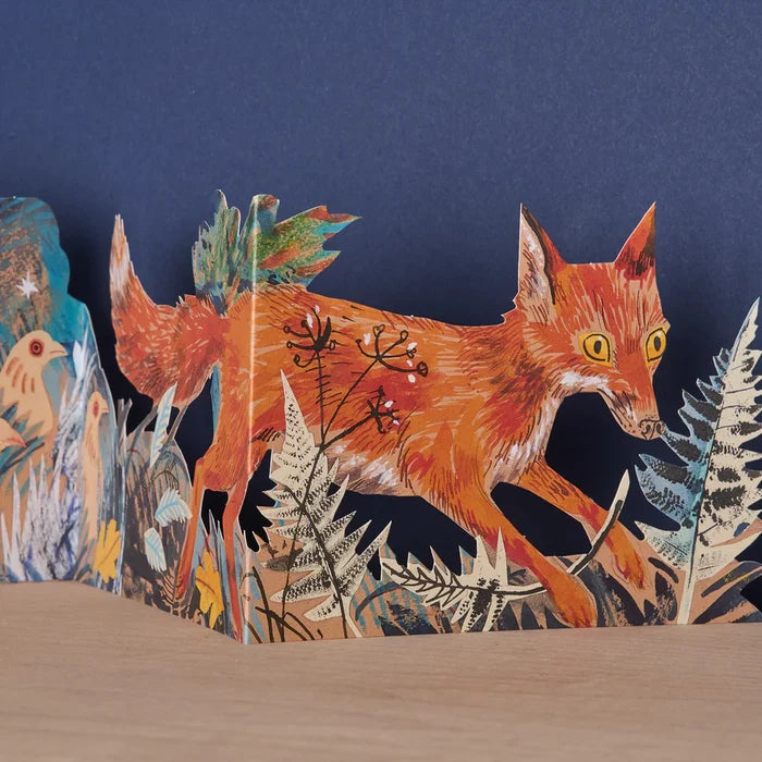 Fox Three-Fold Notecard