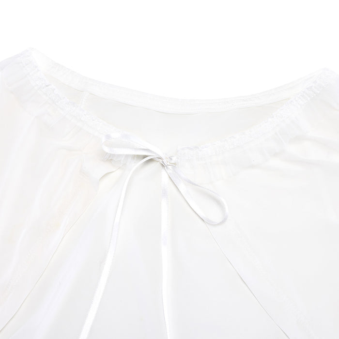Frill Cooling Bolero (White)