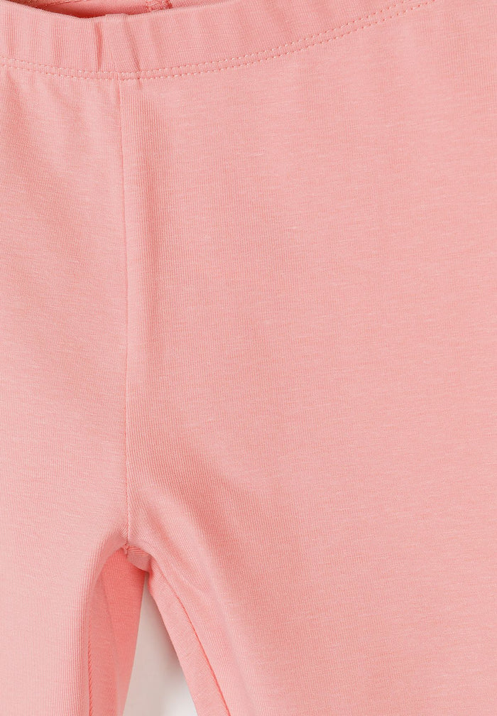 Leggings 5-Pack, Pastel Mix, Grey Pink Yellow Mint Coral - 8