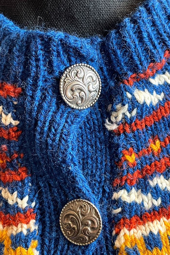 GJÆRUM, LARVIK Handmade 100% Pure Wool Cardigan image 2