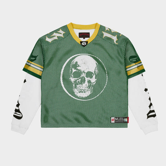 Godspeed - TD Layered Jersey - Green/Yellow/White - Clique Apparel