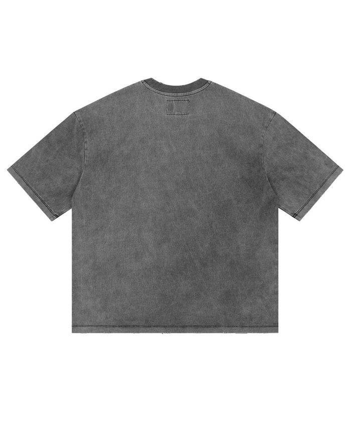 Godspeed- Freedoms Protocol Tee - Grey Wash - Clique Apparel