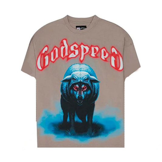 Godspeed-  WISC Tee - Slate grey - Clique Apparel