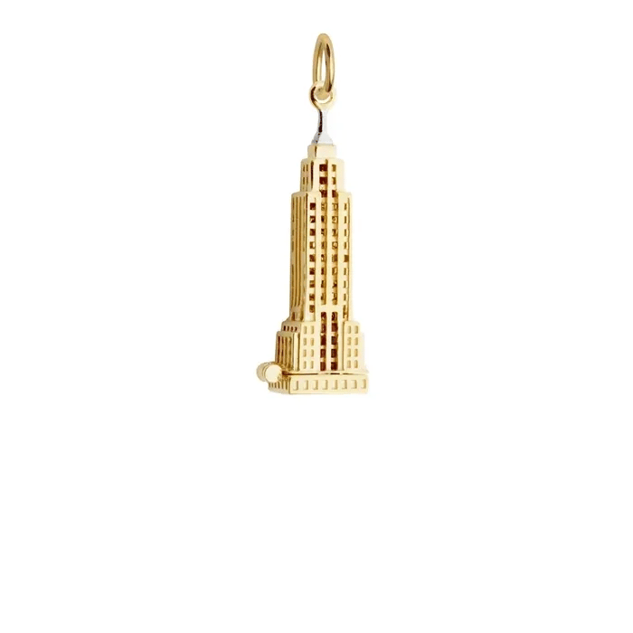 Gold Empire State Building Charm