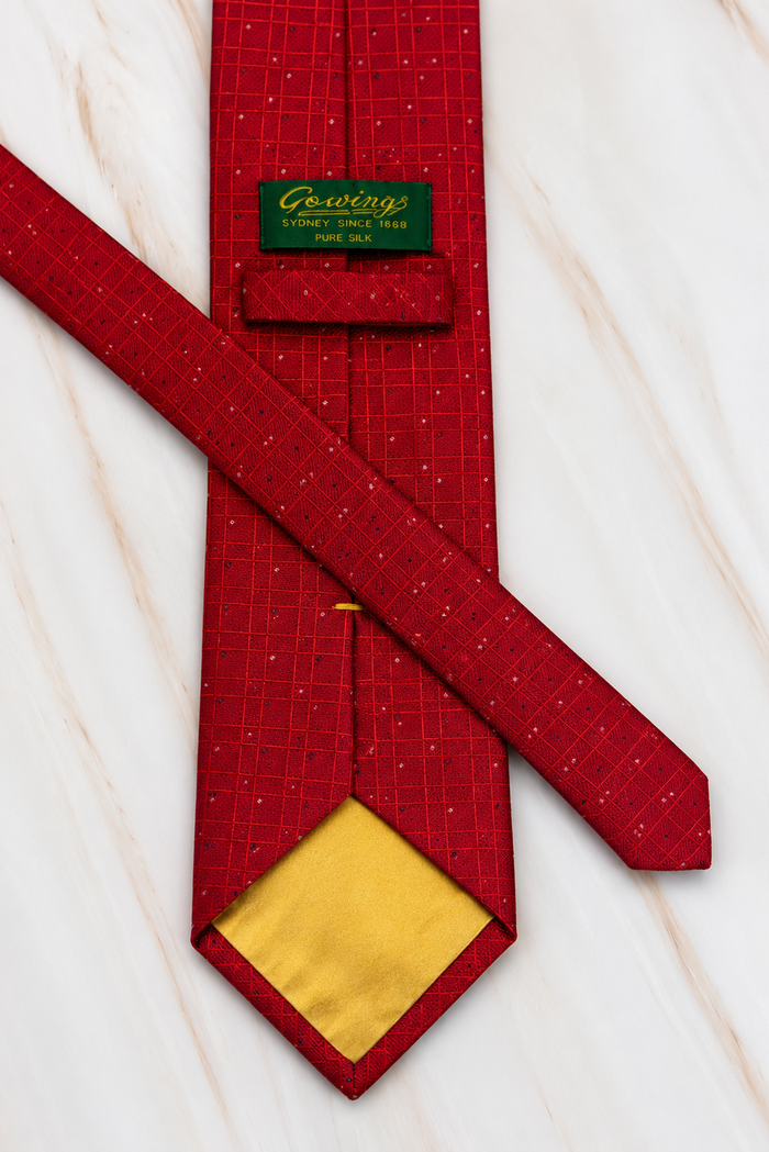 Gowlings Red Silk Tie