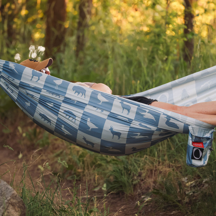 Grand Trunk X Grow The Flow: Great Salt Lake Double Hammock with Straps