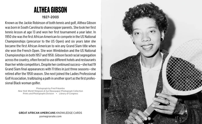 Great African Americans Knowledge Cards