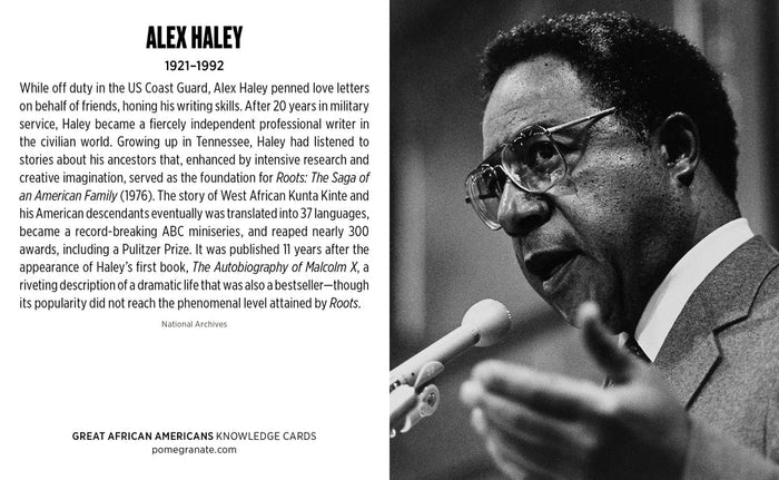 Great African Americans Knowledge Cards