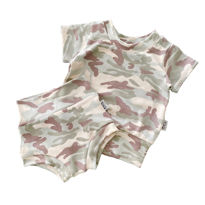 Green Camo Summer Lounge Set