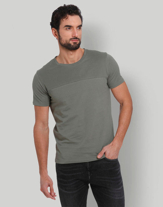 Green Crew Neck T-Shirt