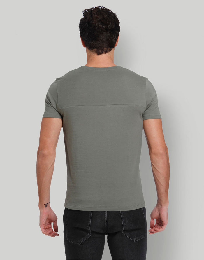 Green Crew Neck T-Shirt