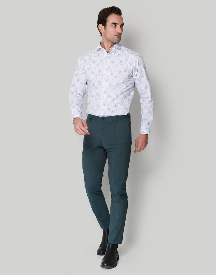 Green Formal Trousers