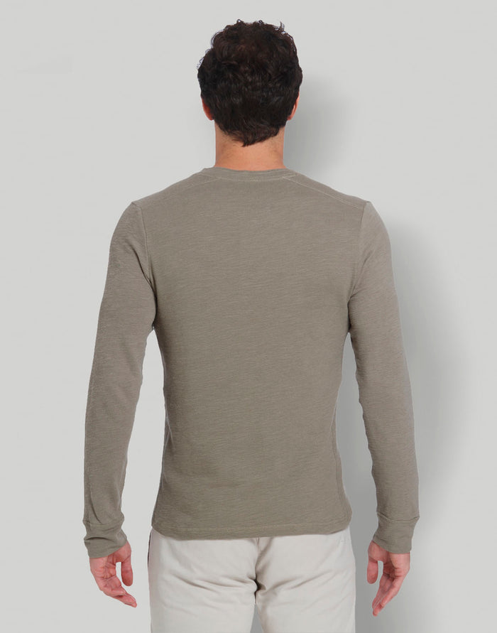Green Henley T-Shirt