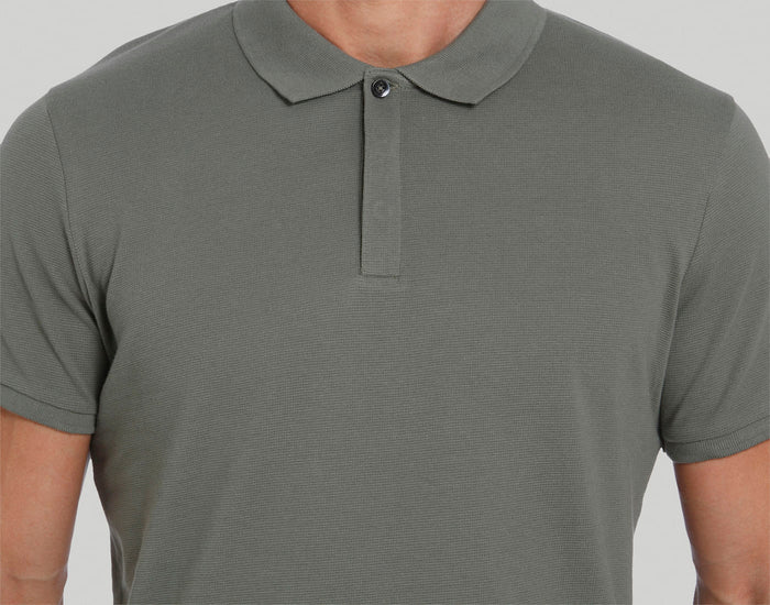 Green Polo Neck T-Shirt